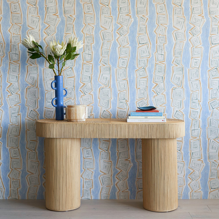 Schumacher Backdrop II Abstract Wallpaper Roll Perigold